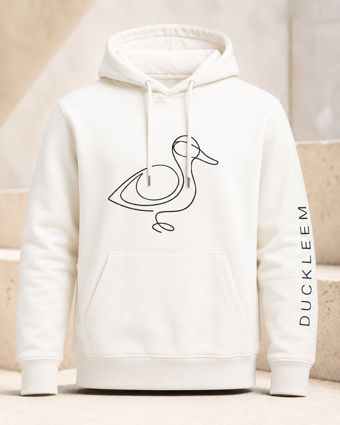 Hoodie comfy white