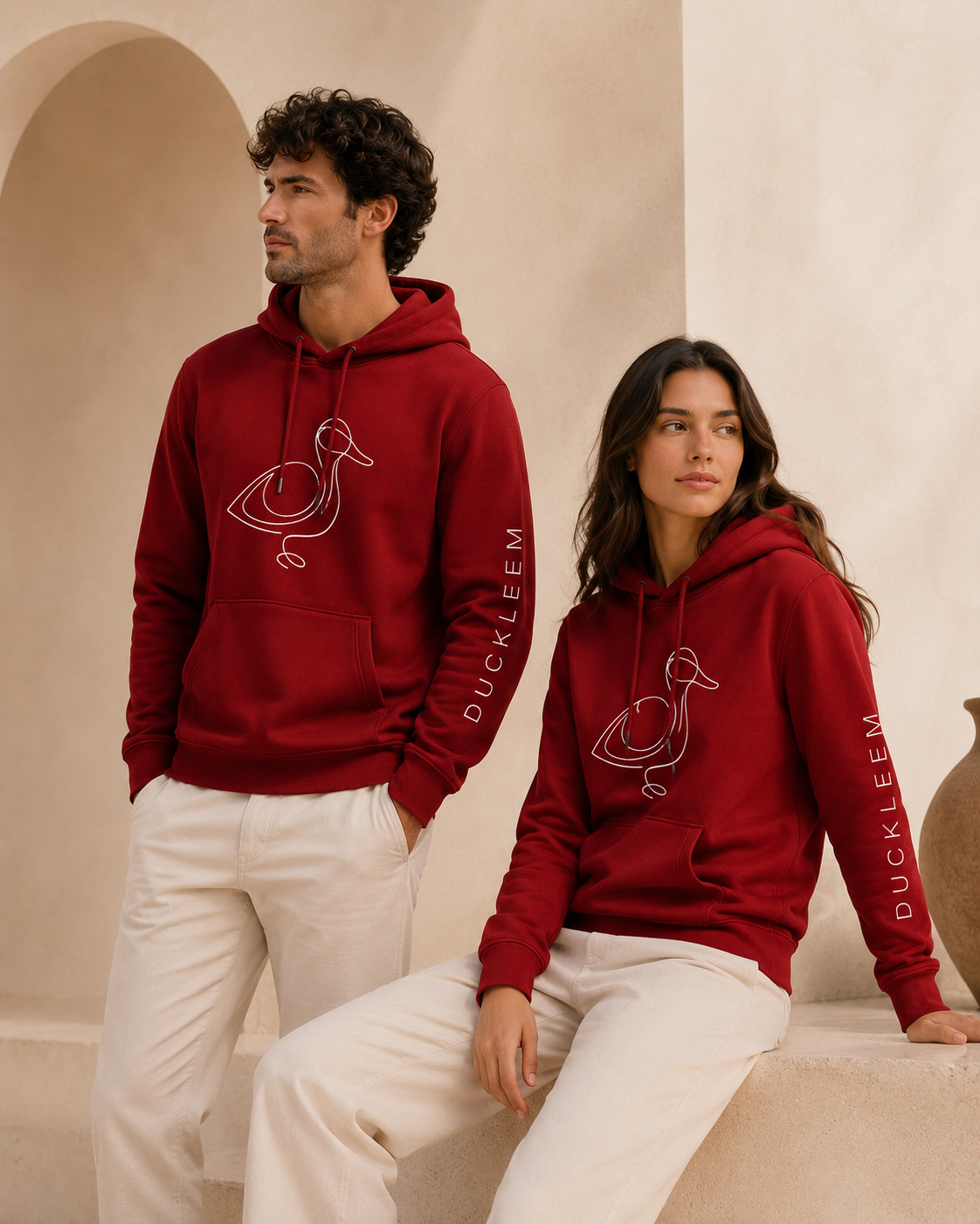 Hoodie comfy red