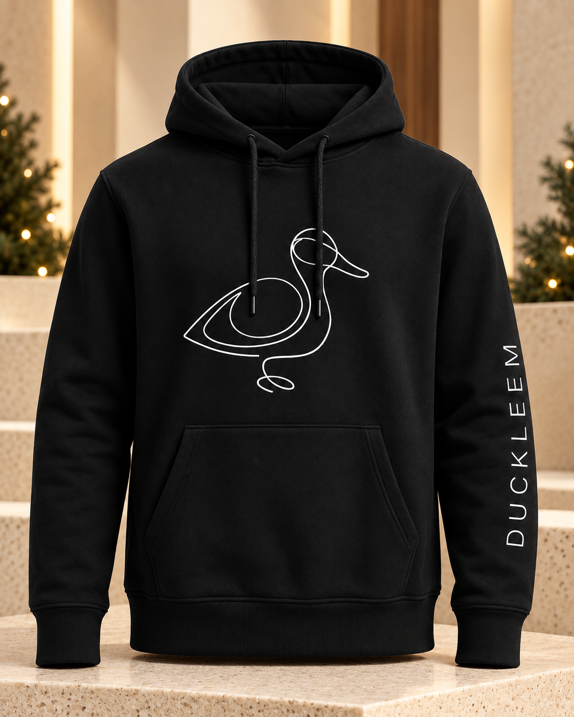Hoodie Comfy Negro